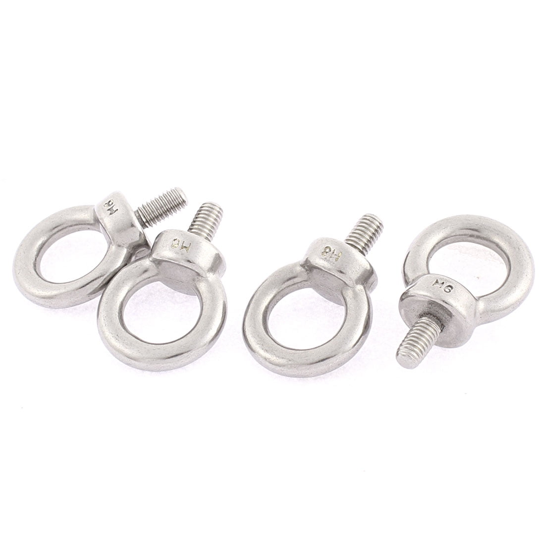 Unique Bargains Machinery Shoulder Lifting Eye Bolt Ring M6 x 12mm
