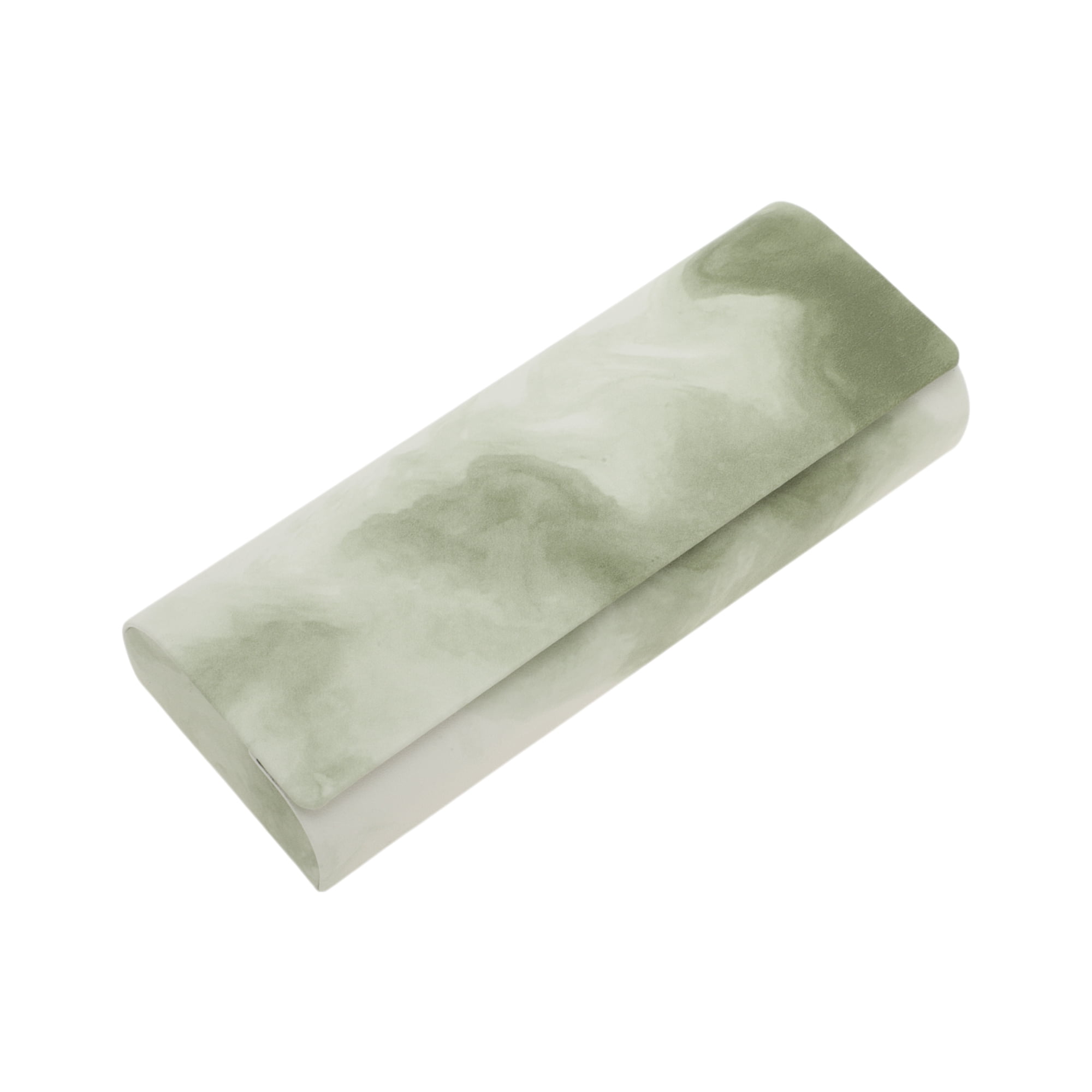 Unique Bargains Magnetic Tie-Dye Eyeglasses Case Durable Eyeglasses Storage Army Green
