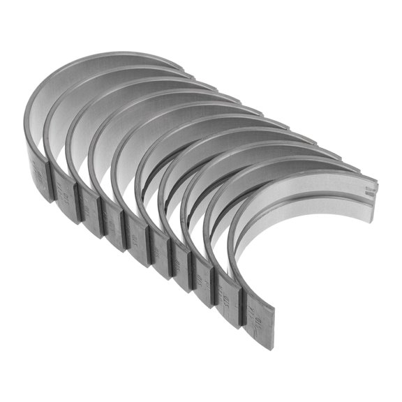 Unique Bargains Main Bearing Set Engine Crankshaft Main Bearing No.1170171020 for Toyota Liteace 1982-1985 Silver Tone Metal 10 Pcs Durable Car