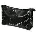 thumbnail image 1 of Unique Bargains Makeup Bag Cosmetic Travel Bag Makeup Brush Organizer Bag Black 9"x3"x6", 1 of 7