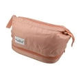 thumbnail image 1 of Unique Bargains Floral Makeup Bag Zipper Flower Cosmetic Pouch Pink, 1 of 7