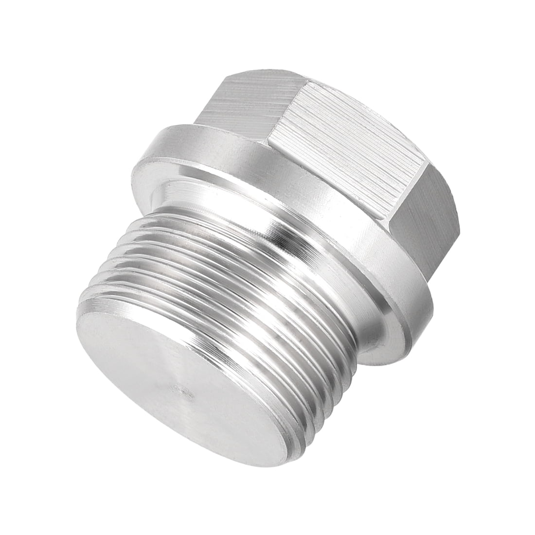 Unique Bargains Male Hex Head Plug 304 Corrosion Resistant M24 x 1.5