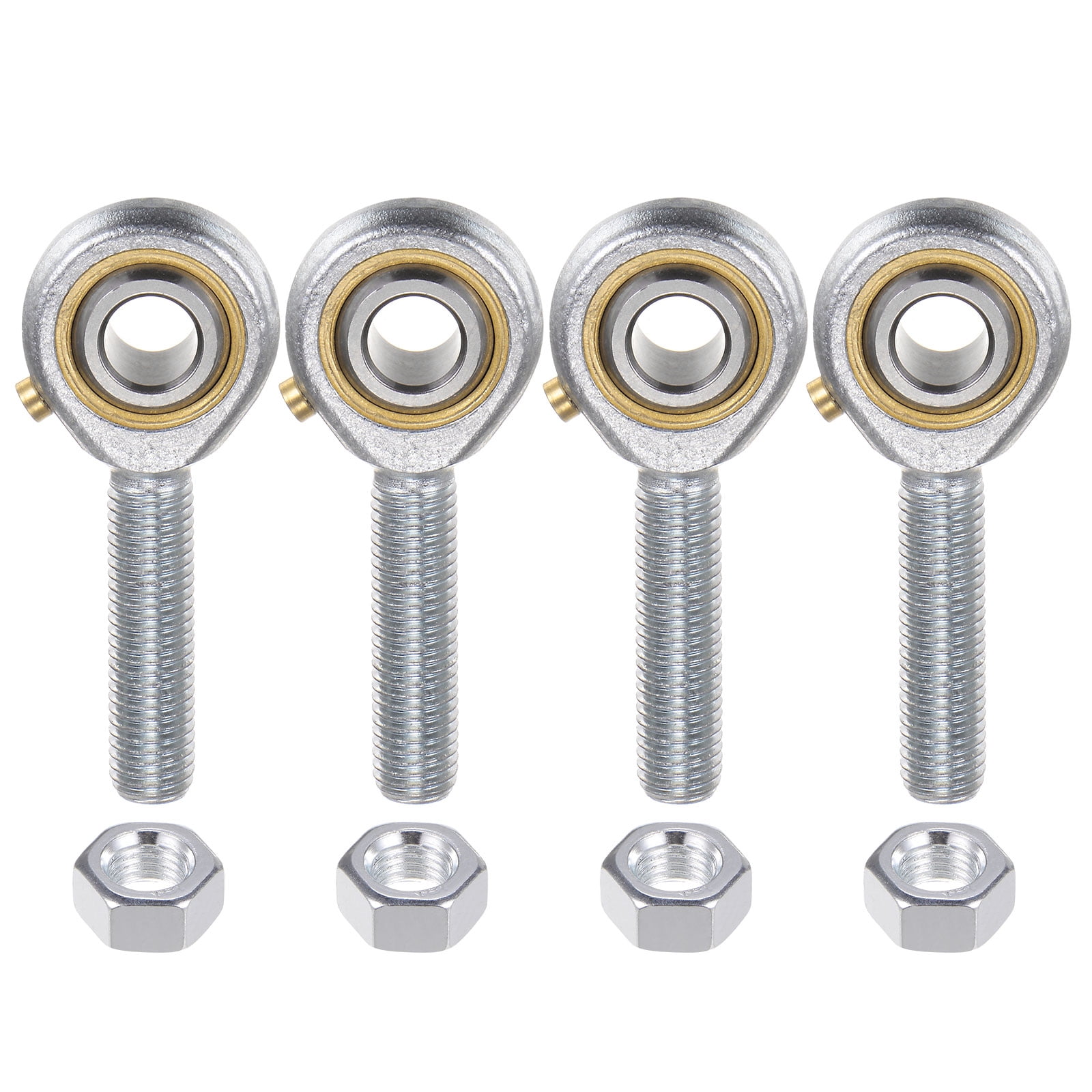 Unique Bargains Male Rod End Bearing Bore and Right Hand Thread 4 Pcs 59mm
