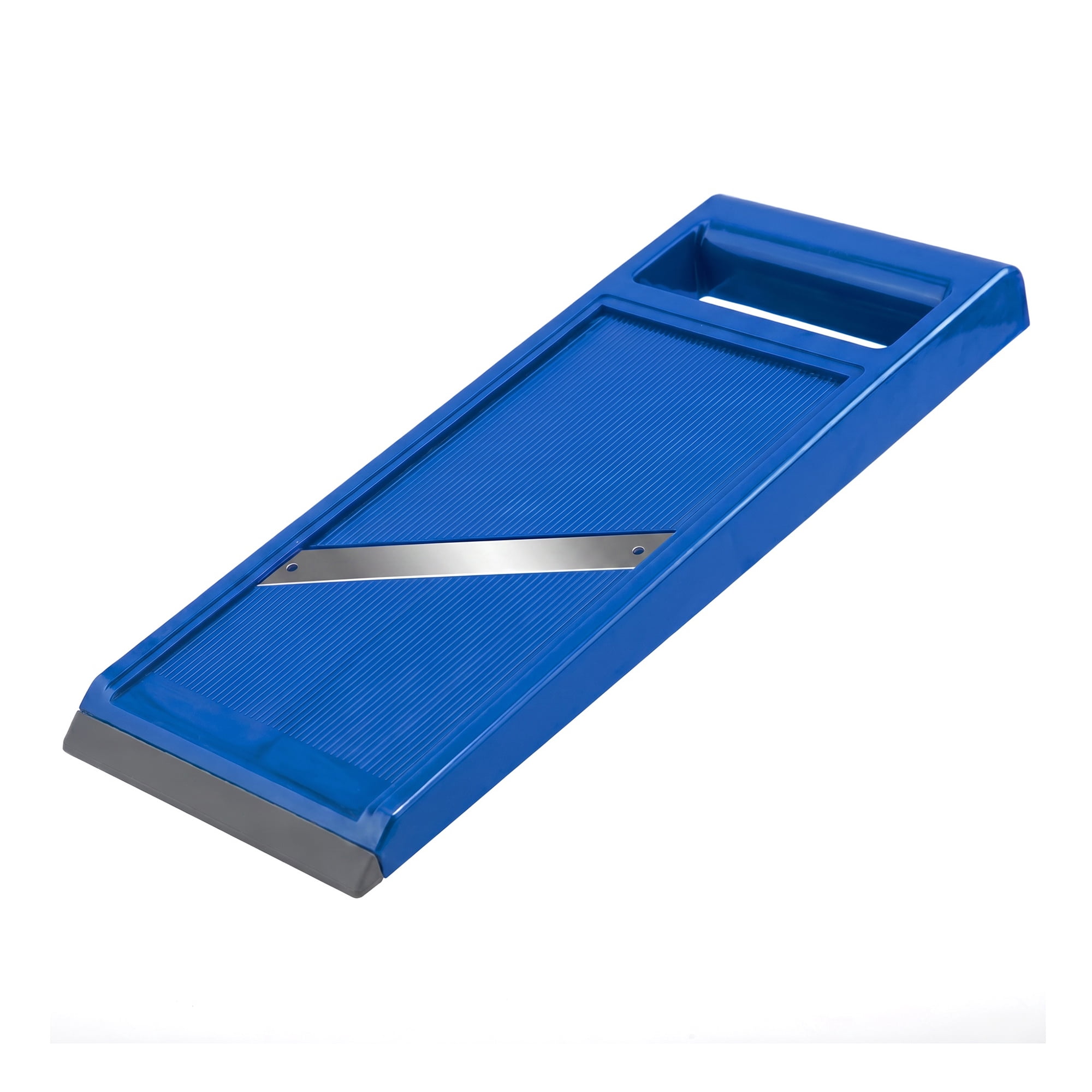 Mandoline Slicer for Kitchen, Vegetable Chopper Multifunctional Cutter for Potato Onion Blue 10.8" x 4.2"
