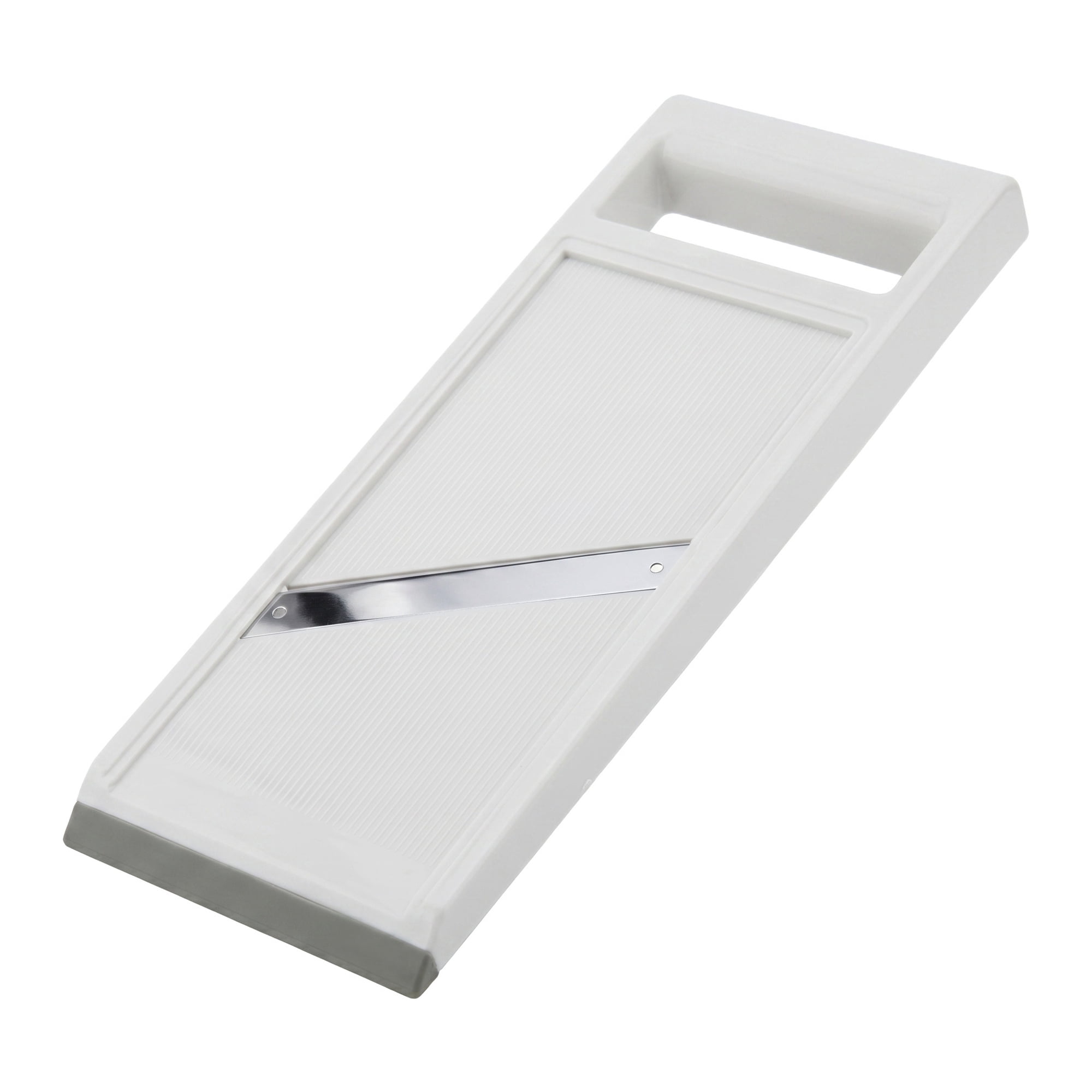 Mandoline Slicer for Kitchen, Vegetable Chopper Multifunctional Cutter for Potato Onion White 10.8" x 4.2"