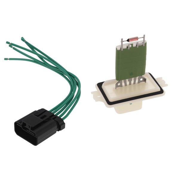Unique Bargains Manual AC Blower Motor Resistor Blower Control Module for Chrysler Aspen without Climate Control 2007-2009 Replace 4885635AA/4885635AB