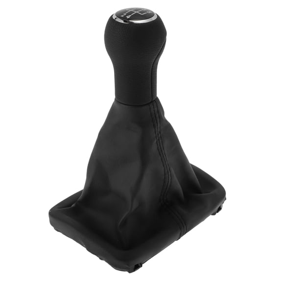 Unique Bargains Manual Transmission Gear Shift Knob Handle for VW Beetle 1998-2010 Shift Gear Lever Knob Gearstick Gaiter Boot Cover PU Plastic