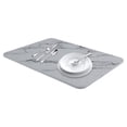 thumbnail image 1 of Unique Bargains Marbled Diatomaceous Stone Dish Drying Mat for Kitchen Gray, 1 of 6