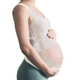 thumbnail image 1 of Unique Bargains Maternity Belly Band with Adjustable Straps 1 Pc Medium Apricot, 1 of 7