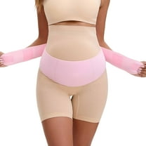 Unique Bargains Maternity Belly Bands Soft and Breathable Pregnancy Support Band L Pink