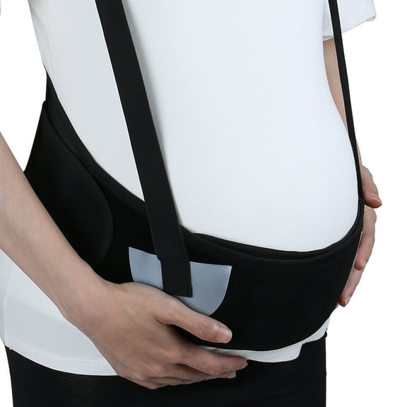 Unique Bargains Maternity Belt Abdomen Back Support Pregnancy Band Shoulder Strap
