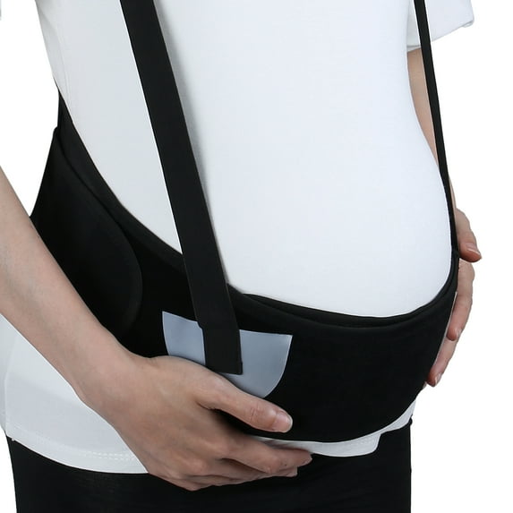 Unique Bargains Maternity Belt Abdomen Back Support Pregnancy Band Shoulder Strap