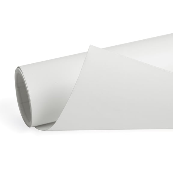 Unique Bargains Matte Bubble Free Air Release Self Adhesive Car Vinyl Film Wrap Sticker Decal White 60" x 12"