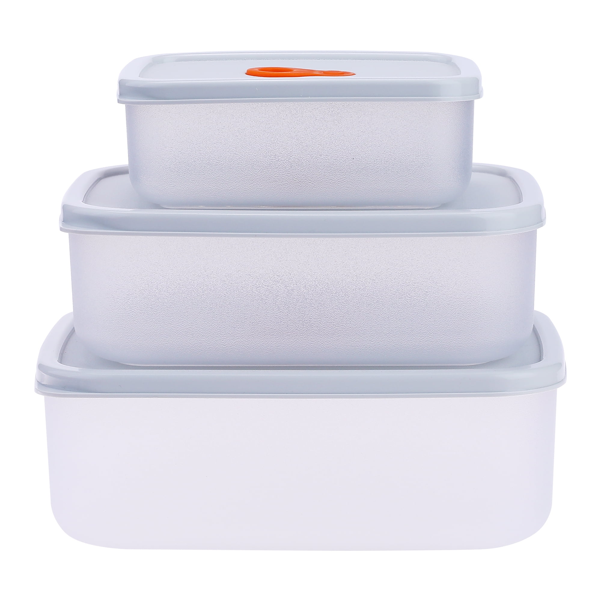 Unique Bargains Meal Prep Food Containers 3 Packs Rectangle