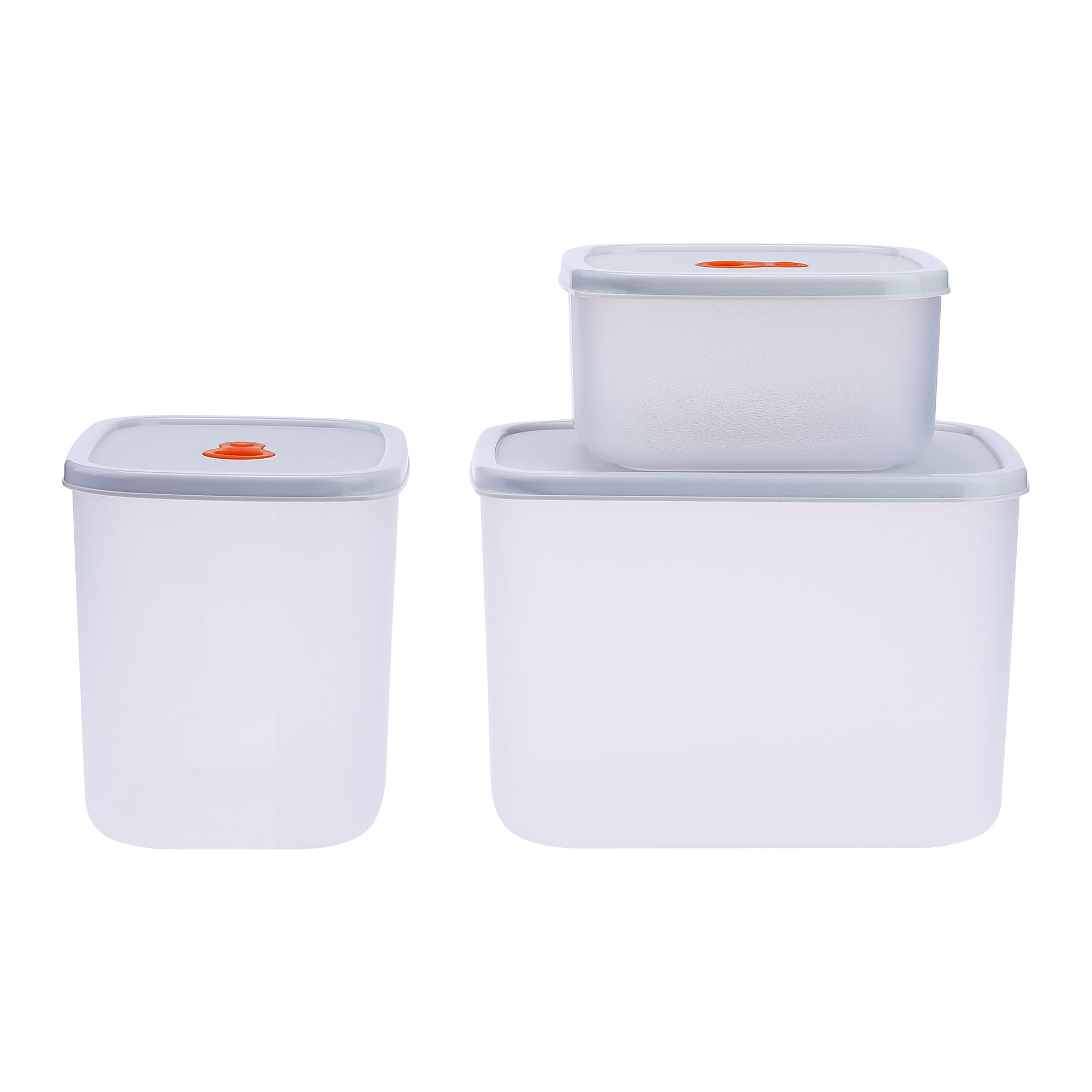 Unique Bargains Meal Prep Food Containers 3 Packs Square