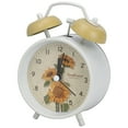 thumbnail image 1 of Unique Bargains Mechanical Alarm Clock with Loud Bell Ring White 4.6"L x 2.2"W x 6.6"H, 1 of 5