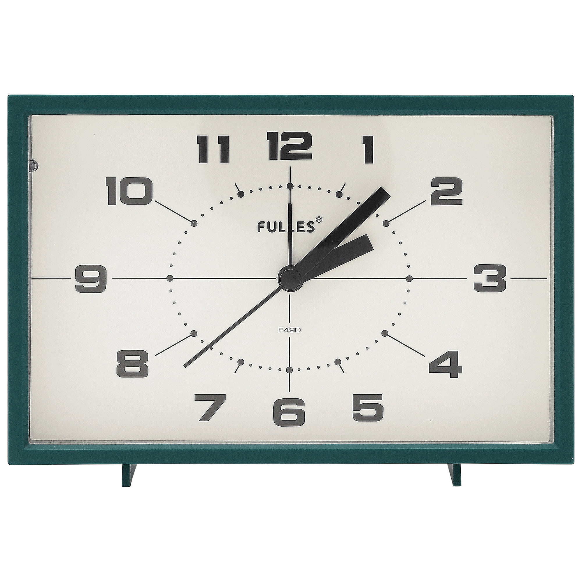 Unique Bargains Mechanical Alarm Clock with Night Light Blue 6.3"L x 1.8"W x 4.1"H