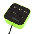 thumbnail image 1 of Unique Bargains Memory Card Reader 3 Port Powered USB 2.0 External Hub Combo Adapter, 1 of 2