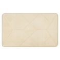 thumbnail image 1 of Unique Bargains Memory Foam Quick Dry Washable Non Slip Rugs Khaki 20" x 32", 1 of 6