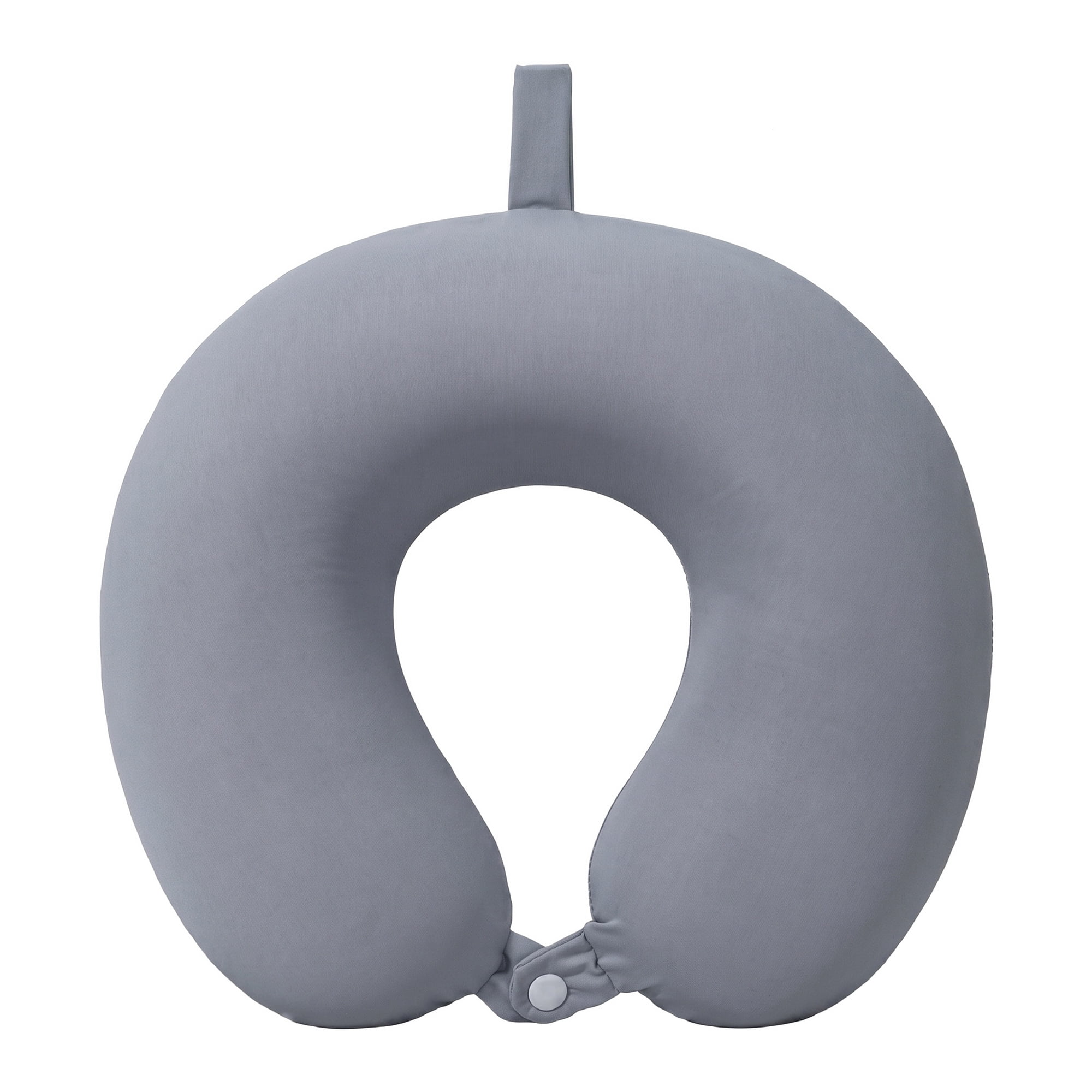 Unique Bargains Memory Foam Travel U Shape Neck Pillow Head Rest Dark gray 12"x12"x4"
