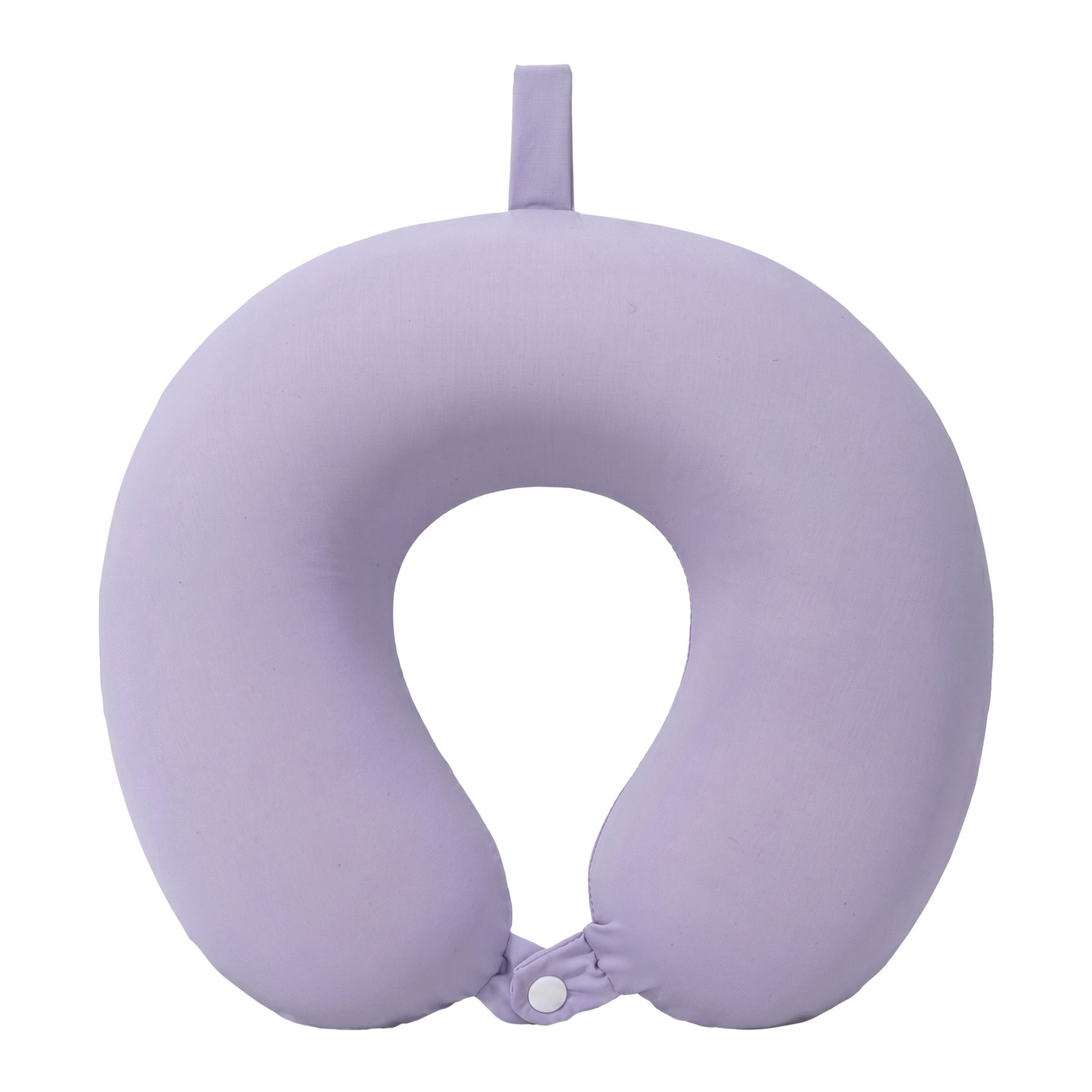 Unique Bargains Memory Foam Travel U Shape Neck Pillow Head Rest Purple 12"x12"x4"