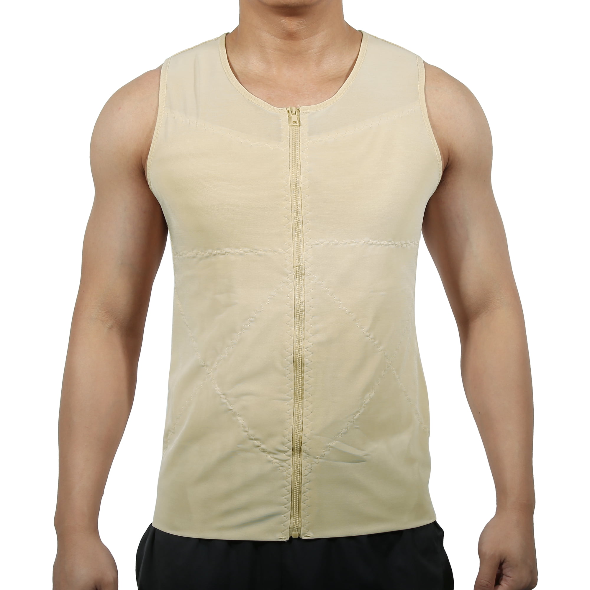 Unique Bargains Men Body Slimming Tummy Shaper Control Underwear with ...
