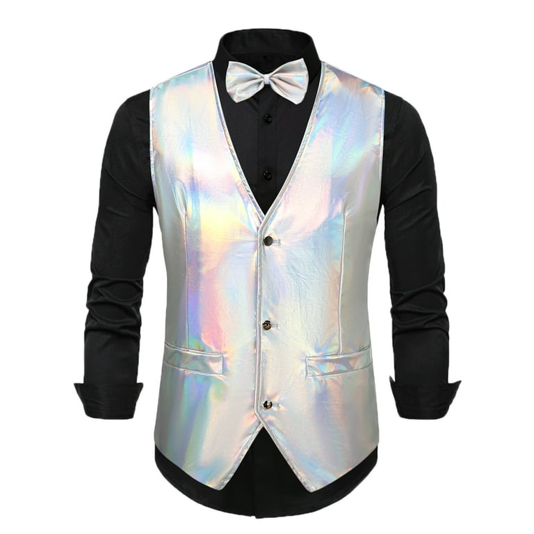 Metallic Rainbow Waistcoat Metallic Rainbow Waistcoat