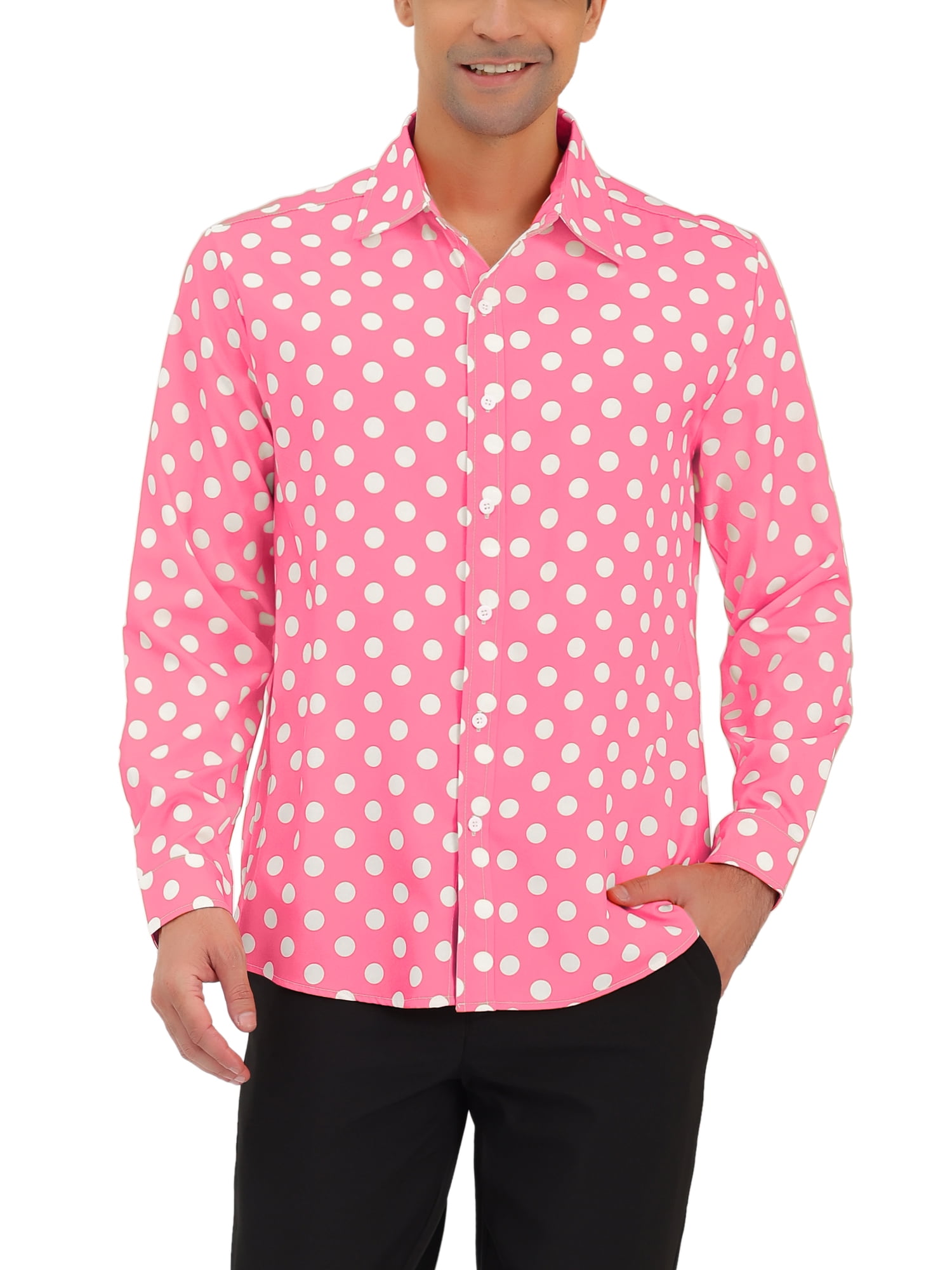 pink polka dot tank top