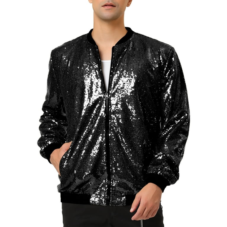 Sequin Waistcoat Adult Black Sequin Waistcoat Adult Black
