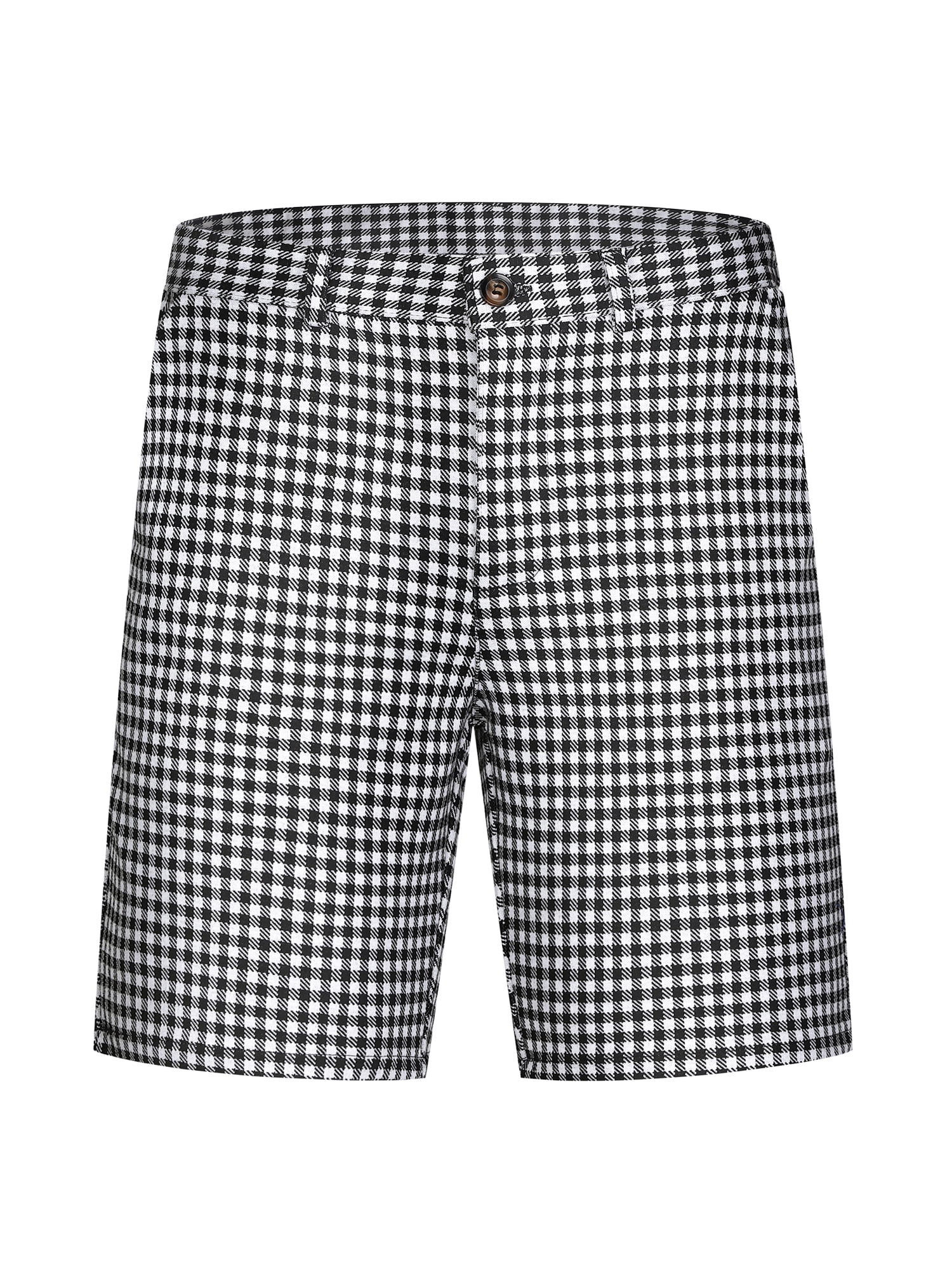 Unique-Bargains-Men-s-Plaid-