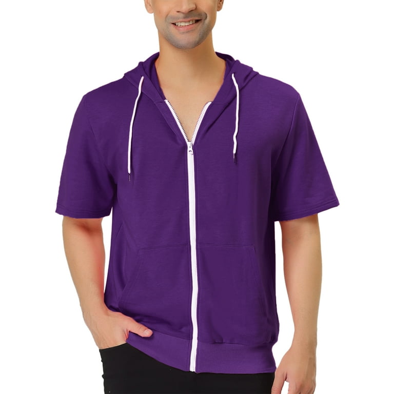 Short sleeve zip up jacket online