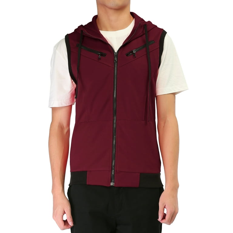 Vests for Men Hooded for sale