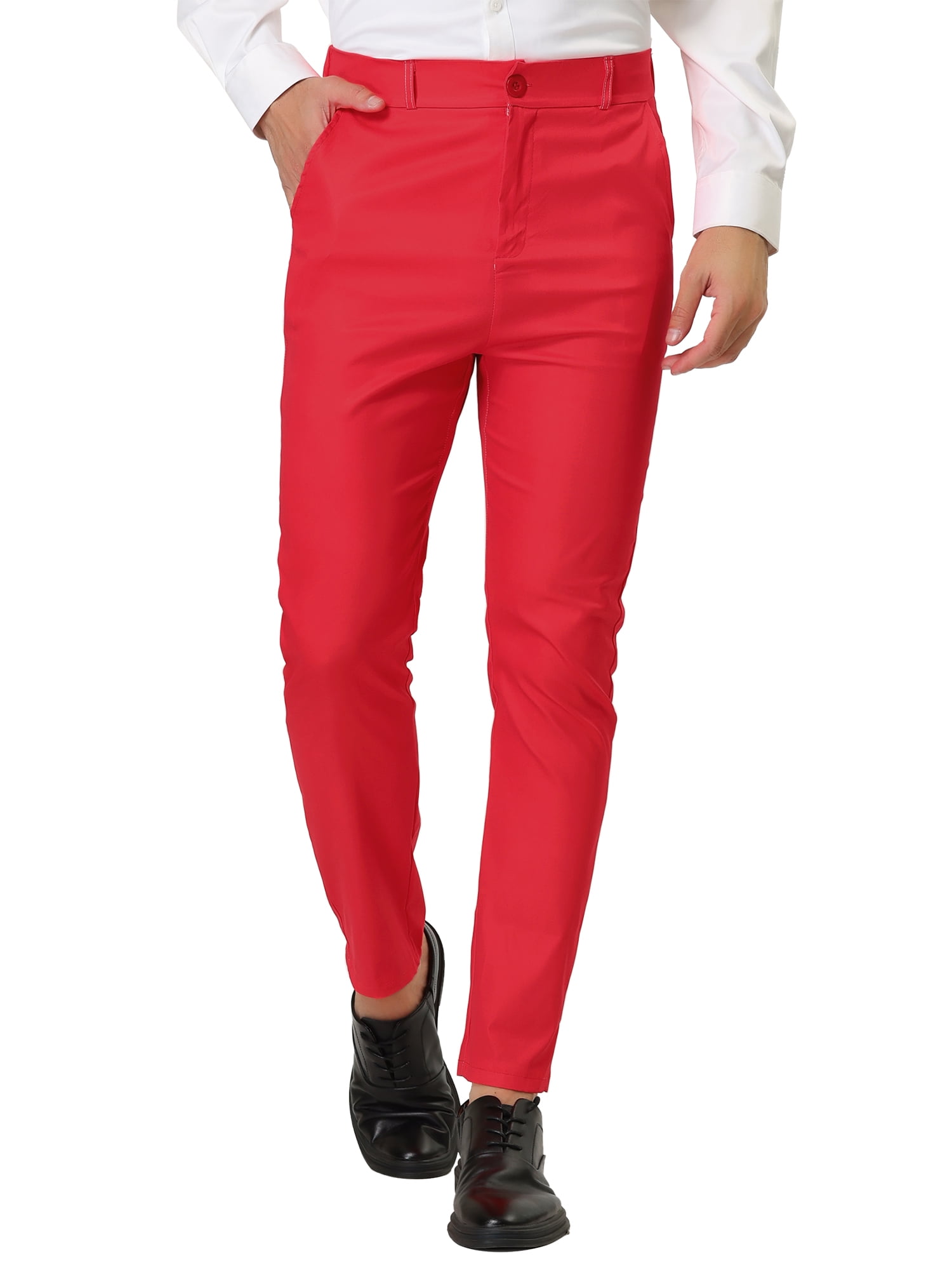 Red Stretch Pants | Brooks Brothers