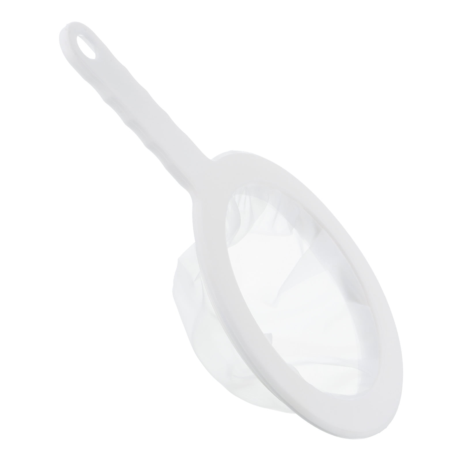 Unique Bargains Food Filter Strainer Fine Mesh Sieve Strainers with Handle White 300 Mesh