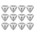 thumbnail image 1 of Unique Bargains Metal Box Corner Protectors edges Guard Protector 25 x 25 x 25mm Silver Tone 24pcs, 1 of 3