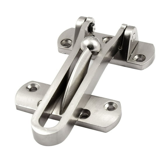 Unique Bargains Hotel Room Metal Door Guard Clasp Security Padlock Buckle Latch Lock