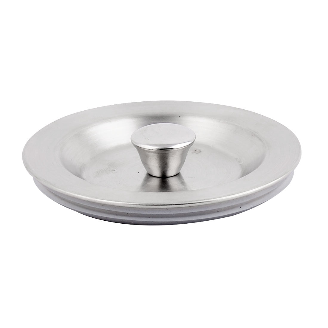 Unique Bargains Metal Kitchen Drainer Stopper Filter 87mm Dia Silver Tone