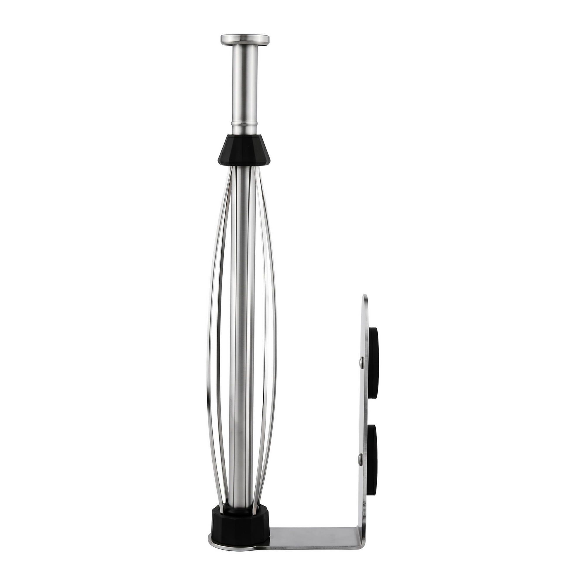 Unique Bargains Metal Magnetic Rustproof Under Cabinet Kitchen Rack Silver B 12.2" x 3.8"