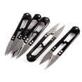 thumbnail image 1 of Unique Bargains Metal Thread Cutter Tailor Craft Yarn Scissors Clippers Snips 5Pcs, 1 of 1