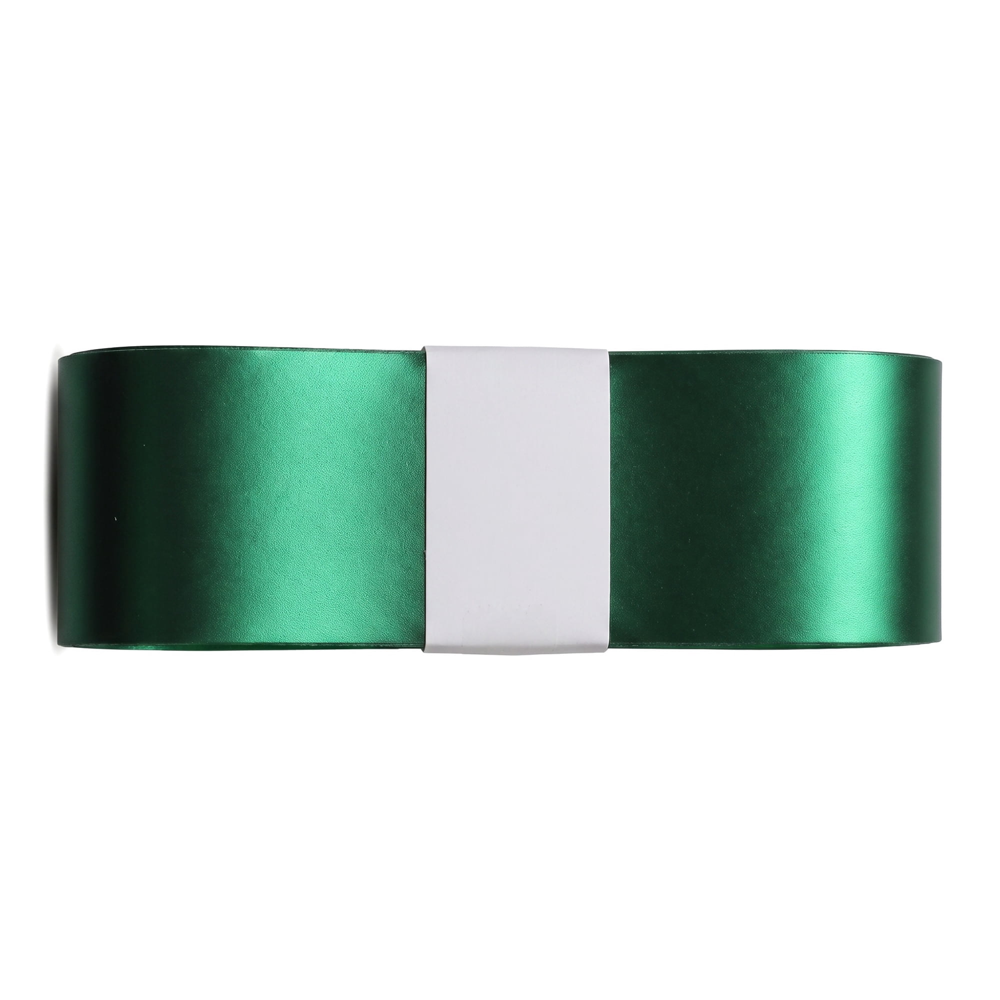 Unique Bargains Metallic Fabric Ribbon for Gift Wrapping and Decoration Green 5.5 Yard