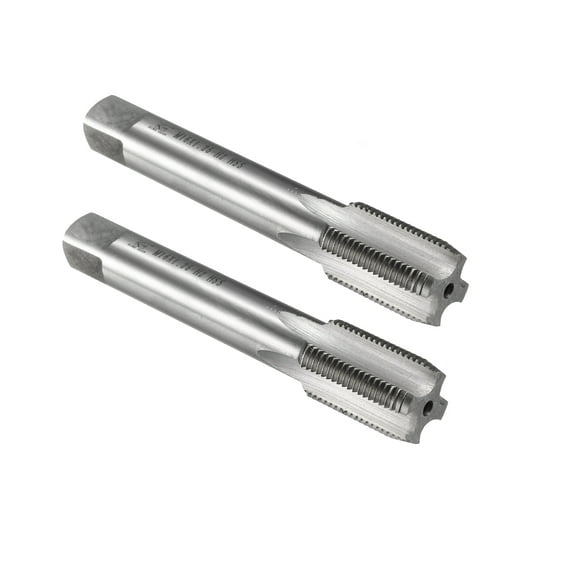 Unique Bargains Metric Taps M16 x 1.25mm Pitch H2 Right Hand Thread Plug Tap HSS 2Pcs