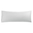 thumbnail image 1 of Unique Bargains Microfiber Body Striped Pillowcase Soft Light Gray 20x55 Inch, 1 of 8