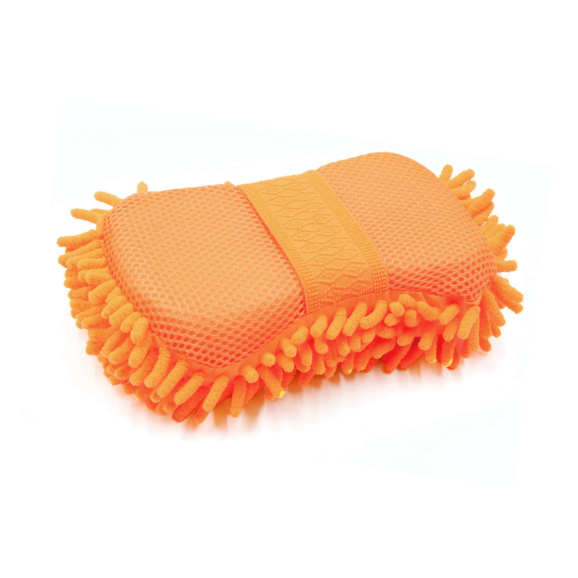 Car Wash Sponge Length 9.45 x 5.1 x 2.76 in., Chenille microfiber