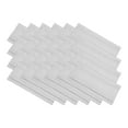 thumbnail image 1 of Unique Bargains Microfiber Cleaning Cloth 6' x 6' Soft Suede for Camera Lens in Individual Vinyl Pouch, Grey 24 Pack, 1 of 6