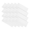 thumbnail image 1 of Unique Bargains Microfiber Cleaning Cloth 6' x 6' Soft for Camera Lens in Individual Vinyl Pouch, White 20 Pack, 1 of 6