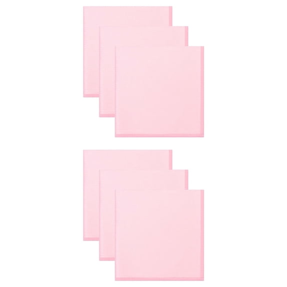 Unique Bargains Microfiber Cleaning Cloth Fish Scale Streak Glass Window Car Cloths Pink 10" x 10"