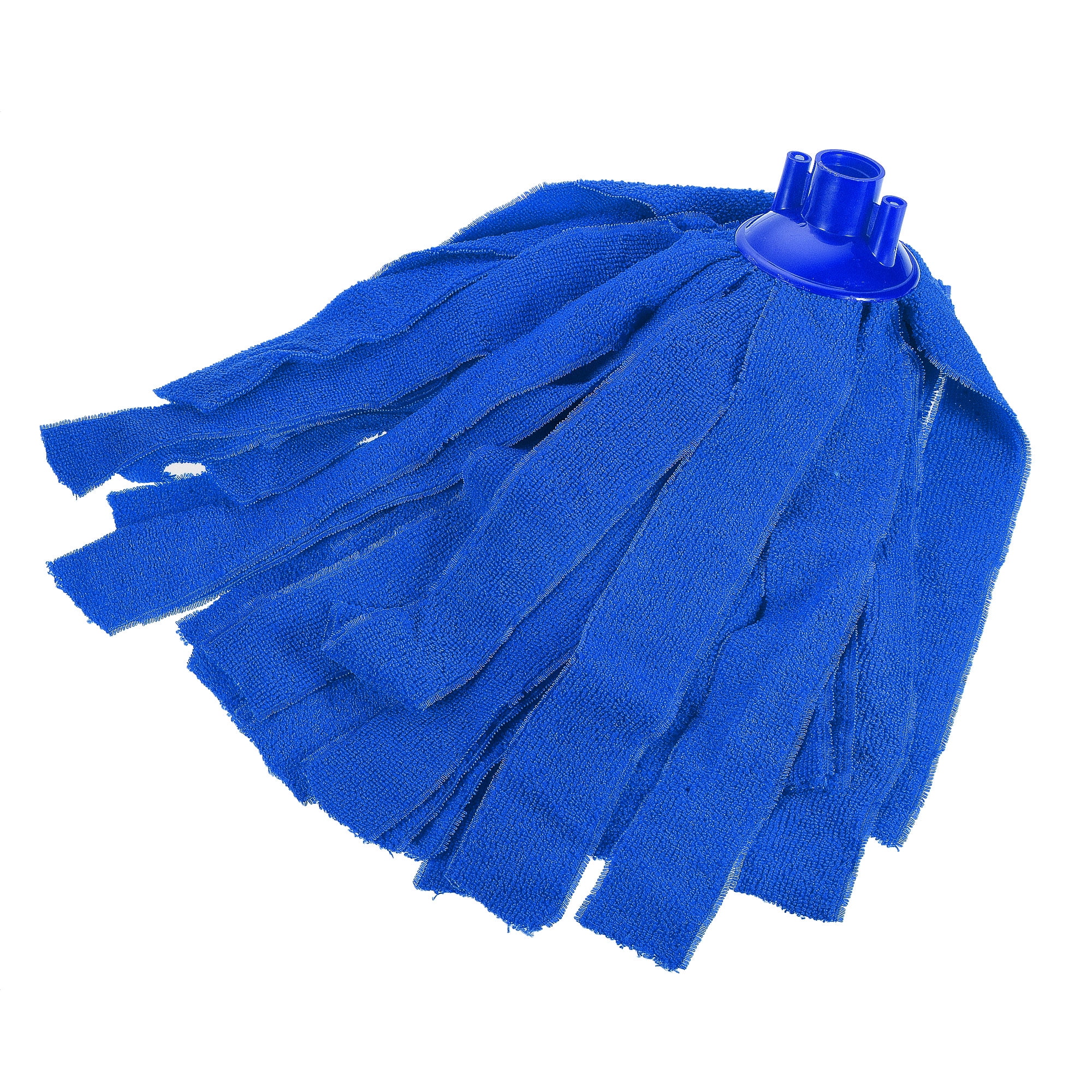 Unique Bargains Microfiber Cloth Mop Heads Replacement Cleaning Pads Blue