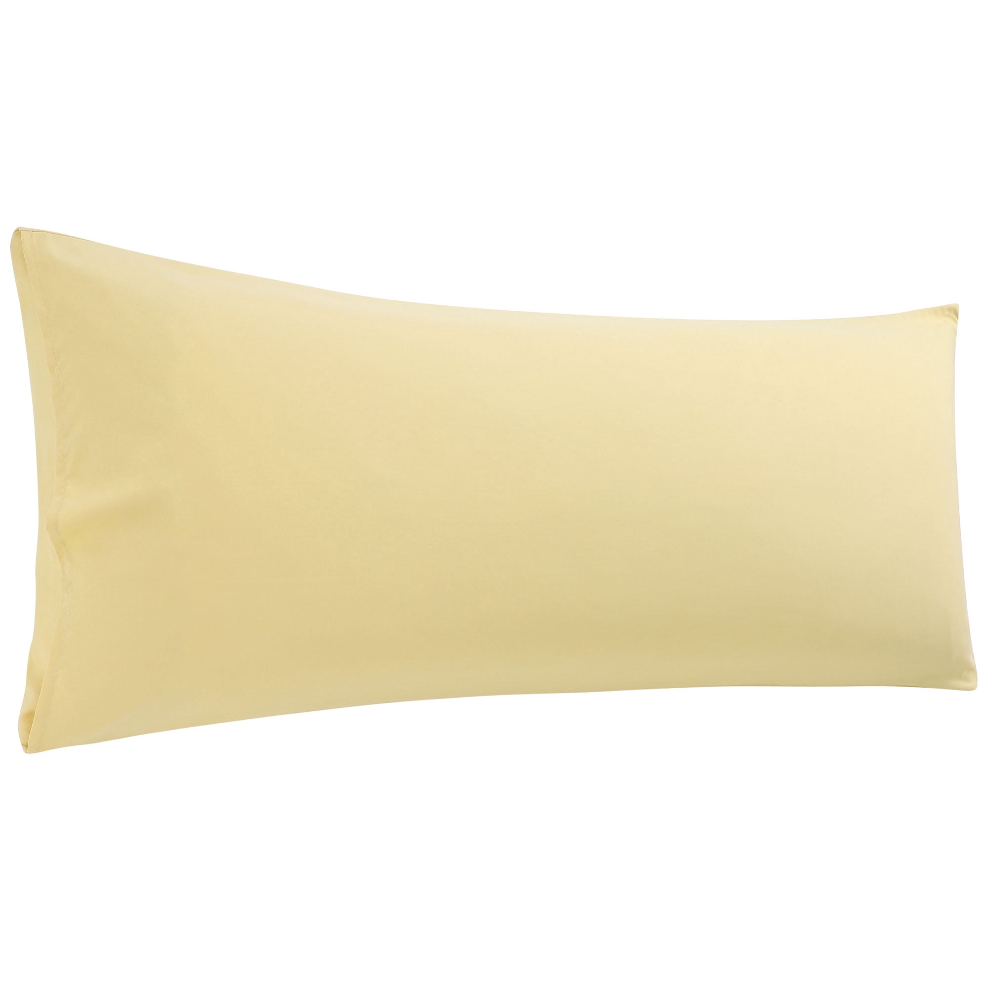Unique Bargains Microfiber Pillowcase Long Bolster Body Pillow Cover 20" x 48"
