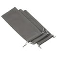 thumbnail image 1 of Unique Bargains Microfiber Pouch Soft Storage Drawstring Gift Bag Gray 10x25, 1 of 5