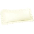 thumbnail image 1 of Unique Bargains Microfiber Ruffle Envelope Closure Body Pillowcases Cream 20"x54", 1 of 8